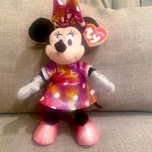TY Sparkle Minnie Mouse. In great shape.